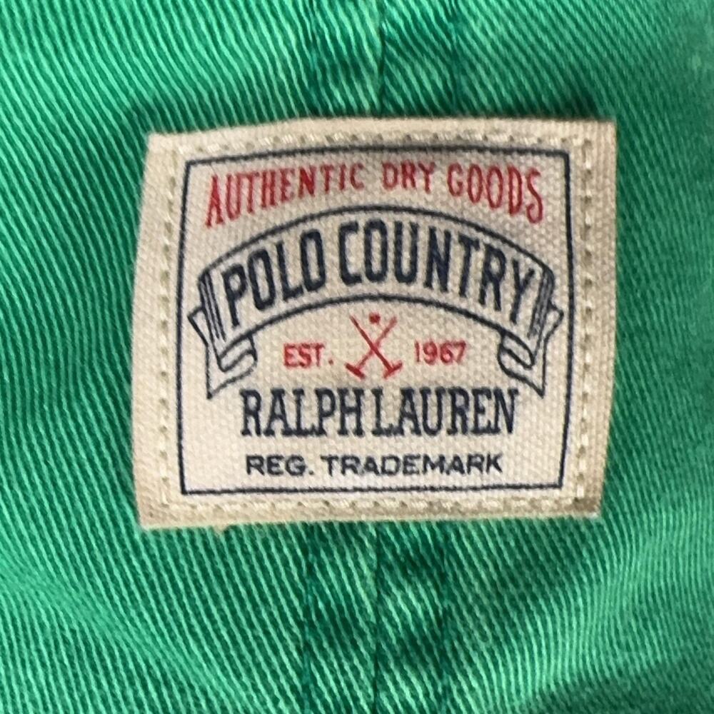 Polo Country Trucker Hat Mens OS Green Mesh Patch Cap Polo Ralph Lauren - Picture 3 of 12